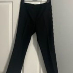 Derek Lam 10 Crosby - Cropped Flare Black Pants
